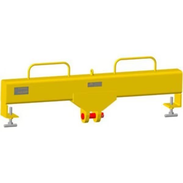 M&W Sgl Hook Forklift Beam, 20000 Lbs. Capacity, Machining & Welding By Olsen, Inc., Mfr#: 16338